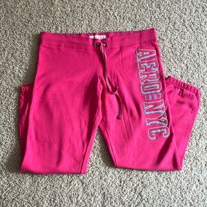 Aeropostale XL pink sweatpants